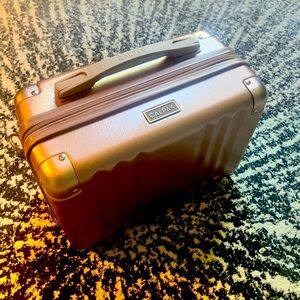 Calpak rose gold pink vanity case suitcase bag hardshell travel makeup kit SALE